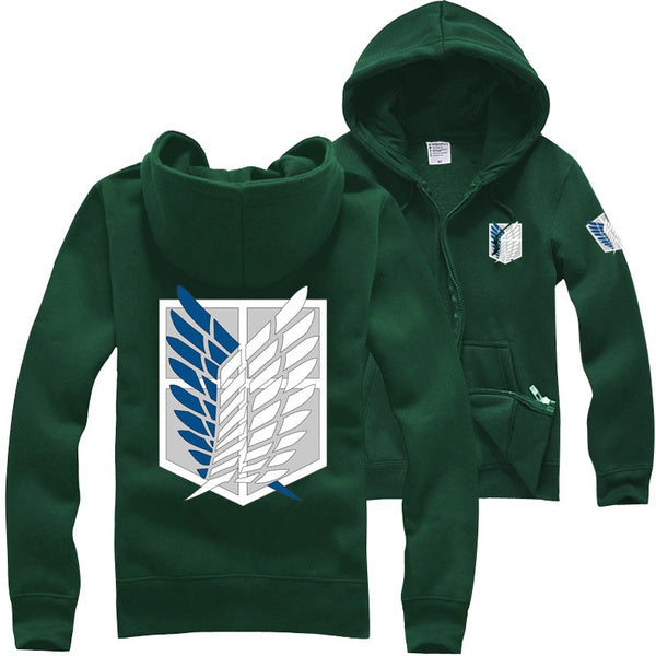 ATTACK ON TITAN Wings of Liberty Freedom SWEATSHIRT JUMPER HOODIE CLOTHES