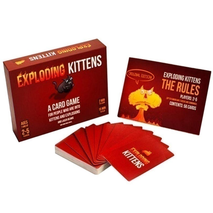 Board Game Exploding Kittens/ Exploding Kittens: NSFW/ Imploding Kittens