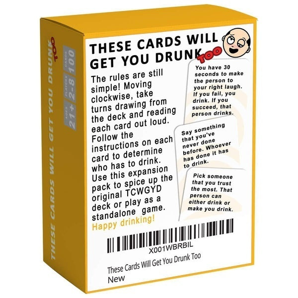 Funny Party Board Board Games The Cards Will Get You Drunk