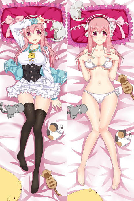 SUPER SONICO Dakimakura HUGGING PEACH SKIN BODY PILLOW (S18)