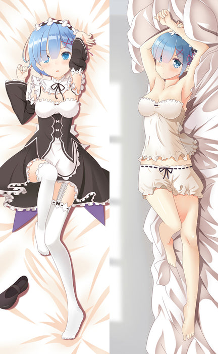 Re:Zero − Rem Starting Life in Another World Dakimakura HUGGING PEACH SKIN BODY PILLOW (R15)