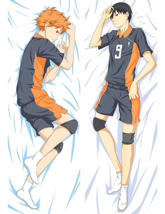 Haikyuu Shoyo Hinata & Tobio Kageyama Dakimakura Hugging Peach Skin Body Pillow (H15)