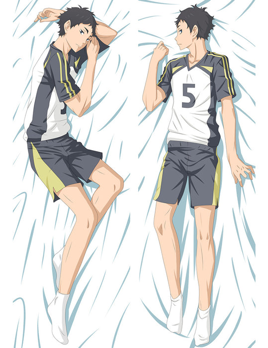 Haikyu!! Keiji Akaashi Dakimakura Hugging Peach Skin Body Pillow (H9)