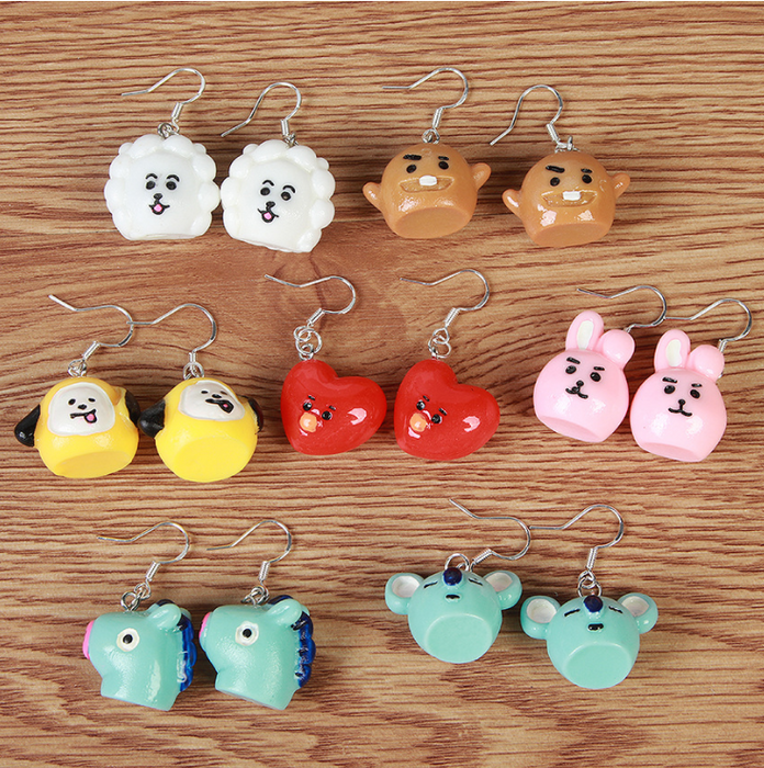 KPOP BTS BANGTAN BOYS OFFICIAL EAR RING