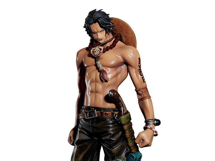 BANDAI One Piece Banpresto Chronicle Master Stars Piece Portgas D. Ace FIGURE LIMITED  (collectable and rare on the market) EDITION