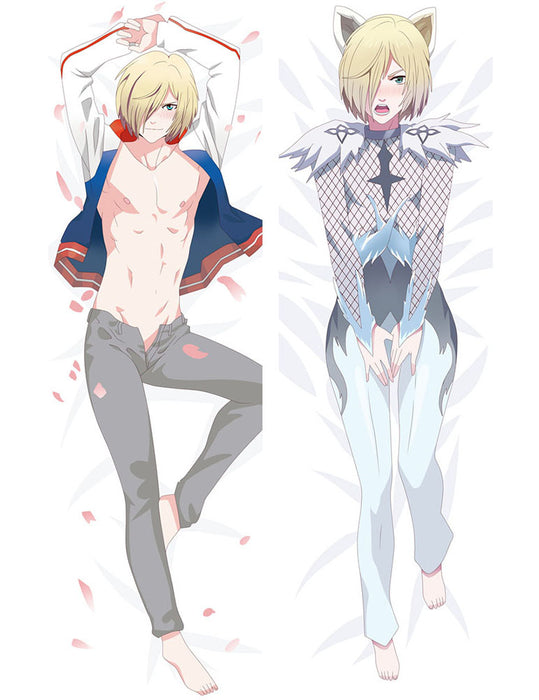 Yuri on Ice Yuri Plisetsky Dakimakura Hugging Peach Skin Body Pillow (Y8)