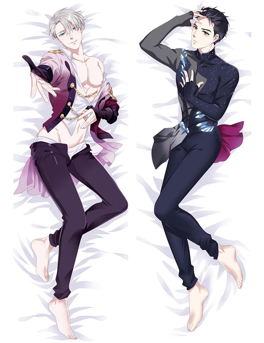 Yuri!!! On ICE Victor Nikiforov Dakimakura Hugging Peach Skin Body Pillow (Y12)