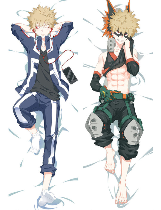 My Hero Academia Katsuki Bakugo Dakimakura Hugging Peach Skin Body Pillow (M18)