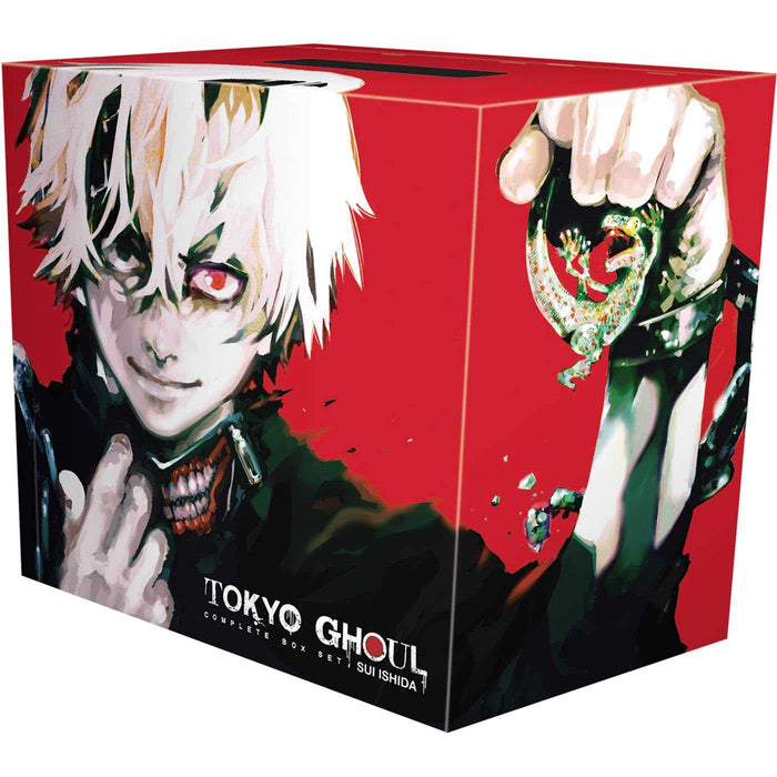 manga book set Tokyo Ghoul Complete Box Set: Includes vols. 1-14 with premium Paperback