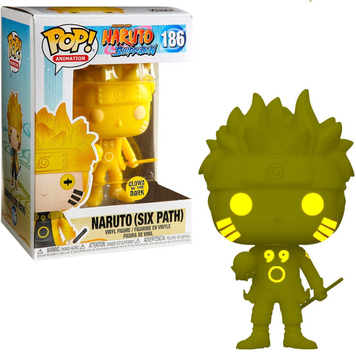 Funko Pop Naruto - Naruto (Six Path) GW Pop! Glows in the Dark Special Edition Figure