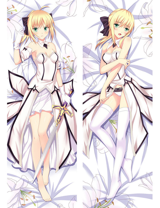 Fate/Stay Night Saber Lily Dakimakura HUGGING PEACH SKIN BODY PILLOW (F24)