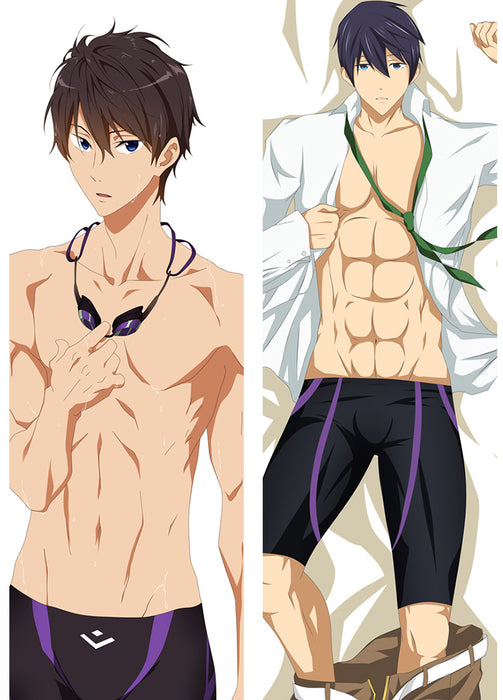 Free! Nanase Haruka Dakimakura Hugging Peach Skin Body Pillow (F34)