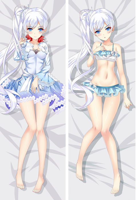 RWBY Weiss Schnee Dakimakura Hugging Peach Skin Body Pillow (R26)