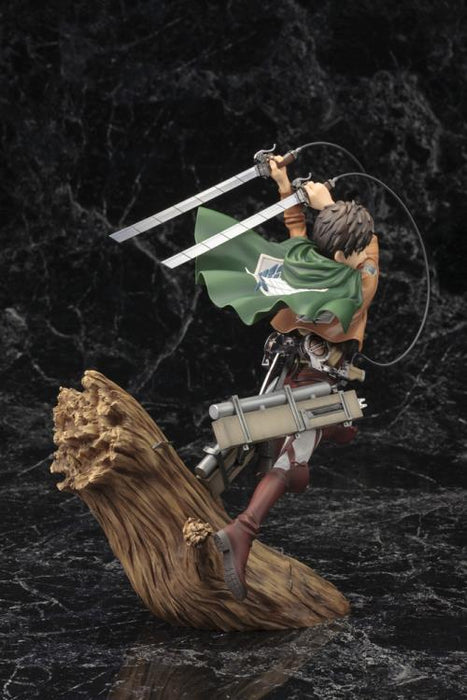 KOTOBUKIYA Attack on Titan ArtFX J Eren Yeager Statue Figure