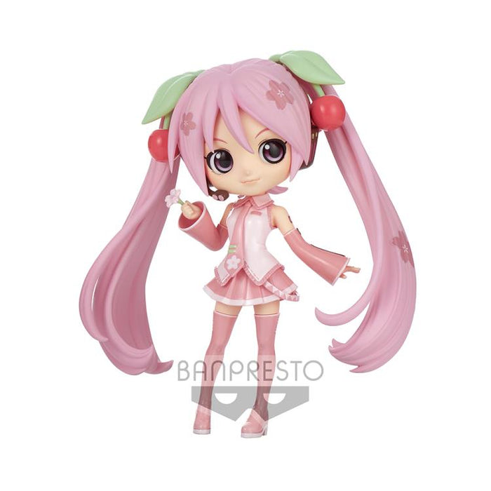 BANDAI BANPRESTO Vocaloid Q Posket Sakura Miku (Ver.B)