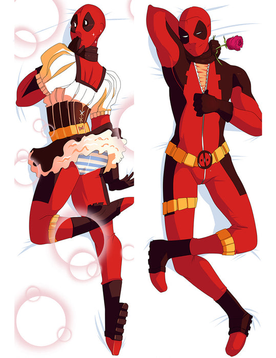 Dead Pool Dakimakura Hugging Peach Skin Body Pillow (D25)