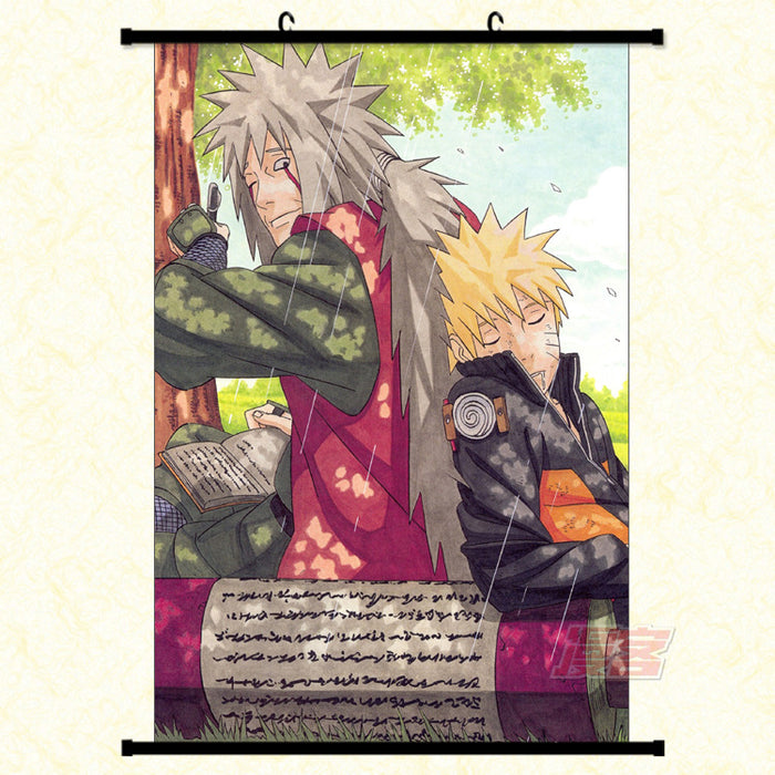 Wall Scroll - Naruto Naruto & Jiraiya