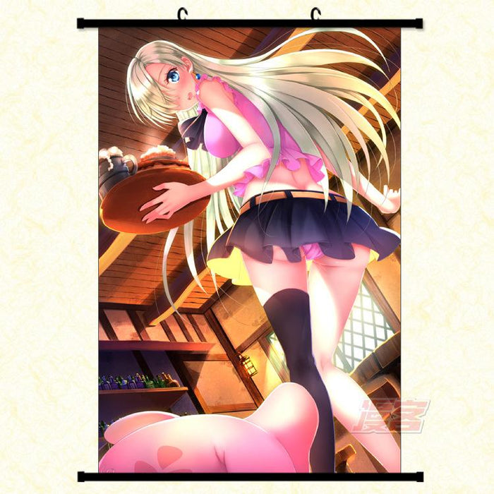 Wall Scroll - Seven Deadly Sins Elizabeth Liones