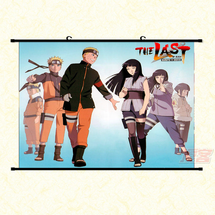 Wall Scroll - Naruto Naruto & Hinata Hyuga