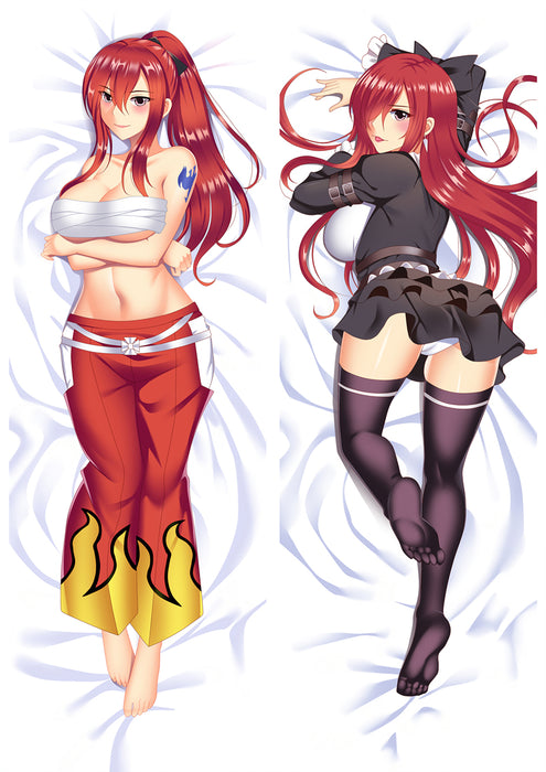 Fairy Tail Erza Dakimakura Hugging Peach Skin Body Pillow (F1)