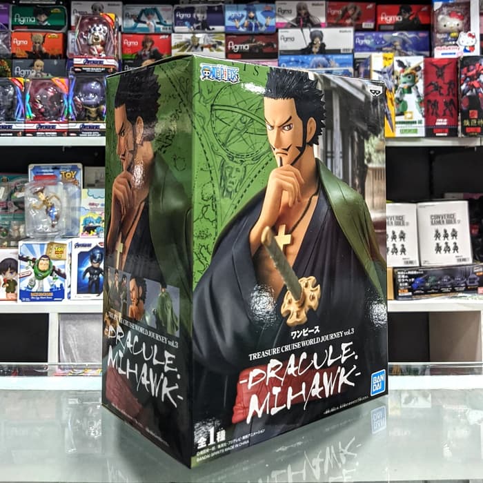 ONE PIECE - TREASURE CRUISE WORLD JOURNEY VOL 3 - DRACULE MIHAWK FIGURE