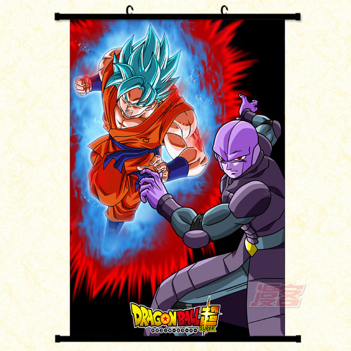 Wall Scroll - Dragon Ball Goku & Hit