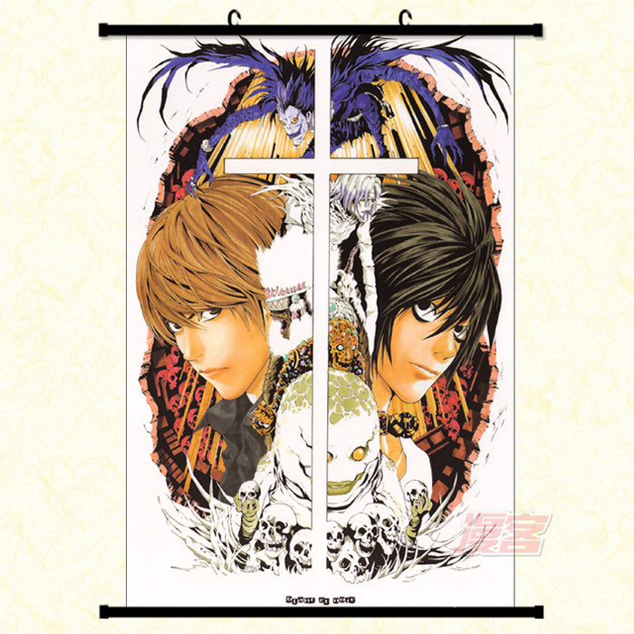 Wall Scroll - Death Note L & Light