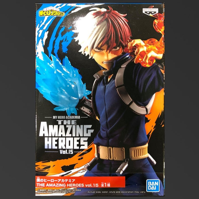 BANDAI BANPRESTO My Hero Academia The Amazing Heroes Vol.15 Shoto Todoroki FIGURE