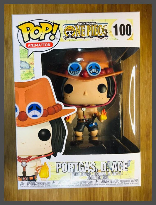 Funko Pop One Piece 100 - Portgas D Ace Pop! Figure