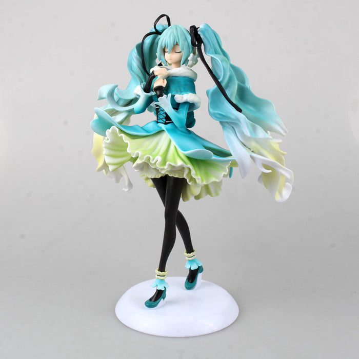 Hatsune Miku 1/7 Scale Painted Vocaloid Snow in Summer Version Anime Figure