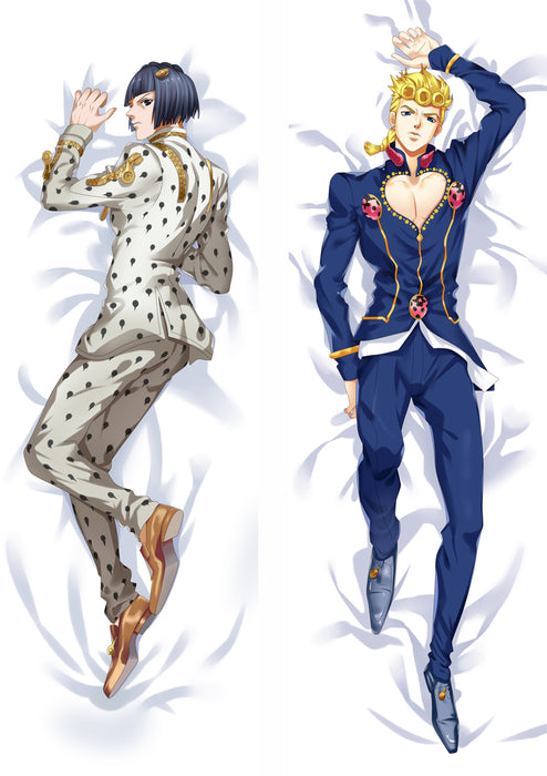 Jojo's Bizarre Adventure Giorno Giovanna Dakimakura Hugging Peach Skin Body Pillow (J3)