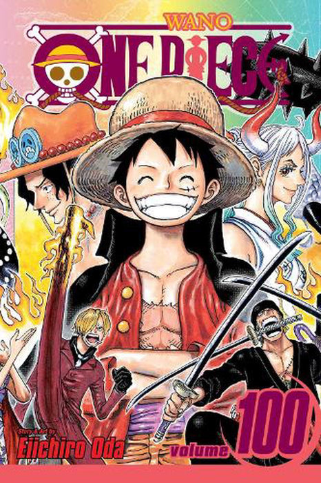 One Piece manga book volumes 1-100.