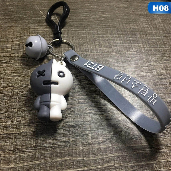 KPOP BTS BANGTAN BOYS KEY CHAINS PENDANT DOLL bt21