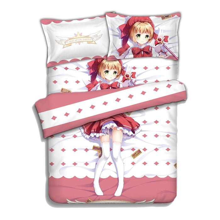 Card Captors Sakura - Anime 4pc Duvet Bedding Set