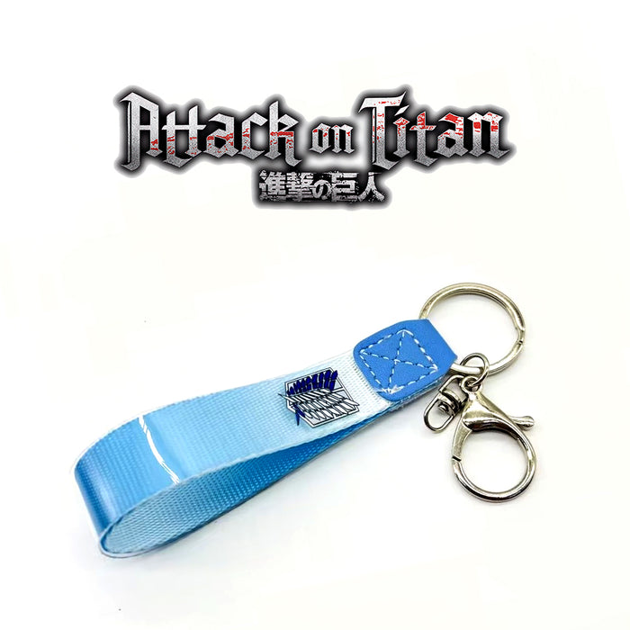 ATTACK ON TITAN LANYARD KEYCHAIN