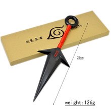 Naruto Cosplay Konohagakure Fourth Hokage Minato Namikaze 26cm/10.2'' Ninja Kunai