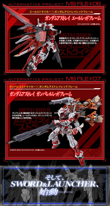 PRE-ORDER Metal Build Gundam Astray Red Frame Kai Alternative Strike Ver.