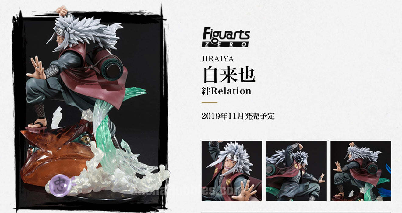 Figuarts ZERO Naruto Shippuden Jiraiya Kizuna Relation Figure