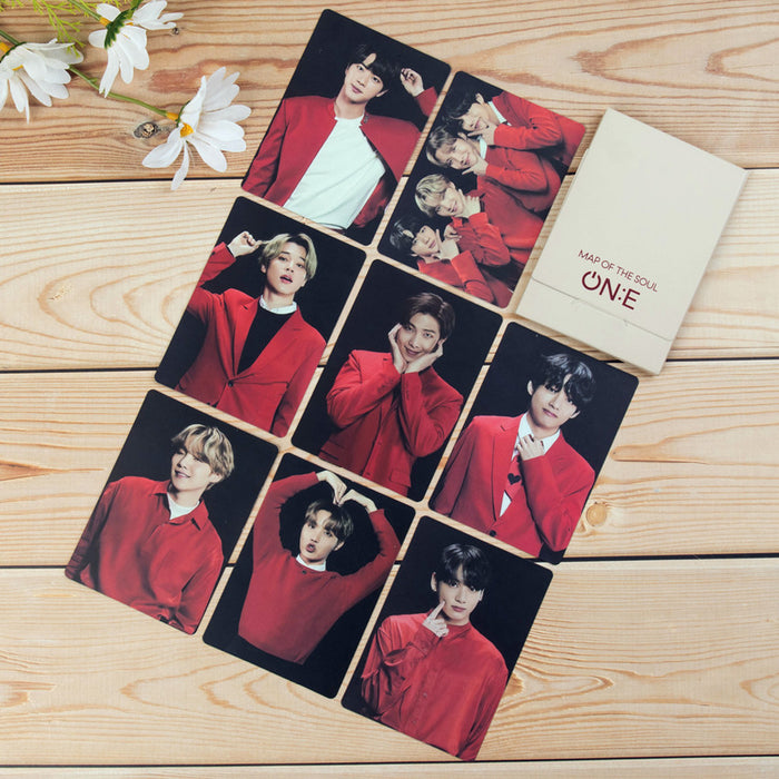 New KPOP BTS MAP OF THE SOUL ON:E Concert Mini Photo Card Postcard Bangtan Boys Collective Photocard