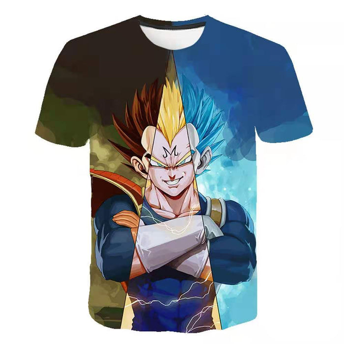 Anime Dragon ball Vegeta T-Shirt