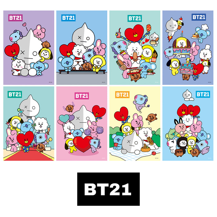 BT21 8PC A3-SIZE KPOP POSTER SET 3513