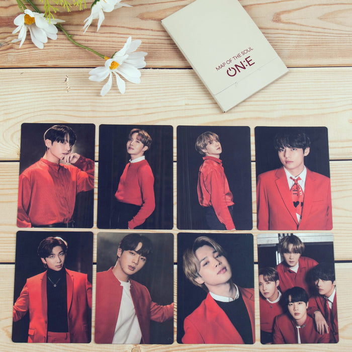 New KPOP BTS MAP OF THE SOUL ON:E Concert Mini Photo Card Postcard Bangtan Boys Collective Photocard