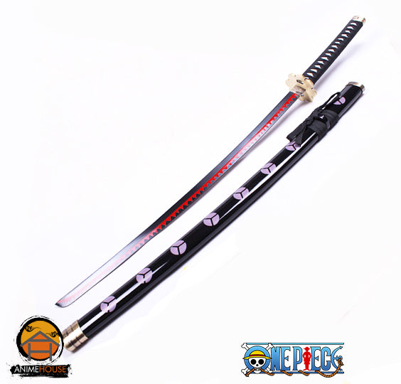 One Piece Roronoa Zoro - Shusui Carbon Steel Metal Sword