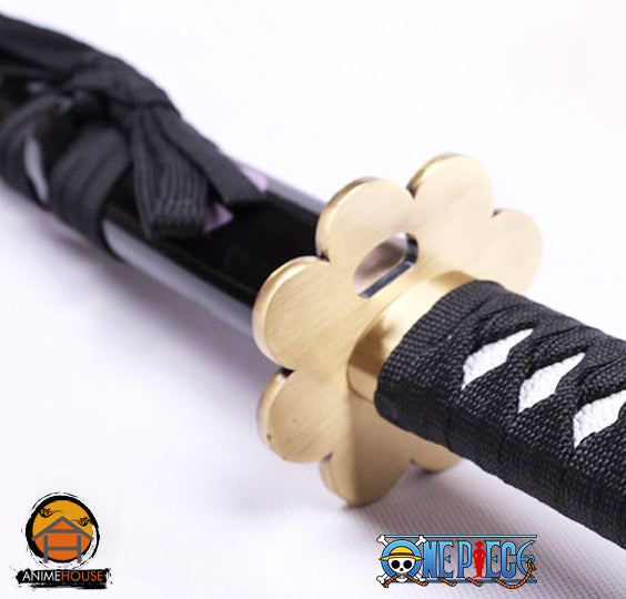 One Piece Roronoa Zoro - Shusui Carbon Steel Metal Sword