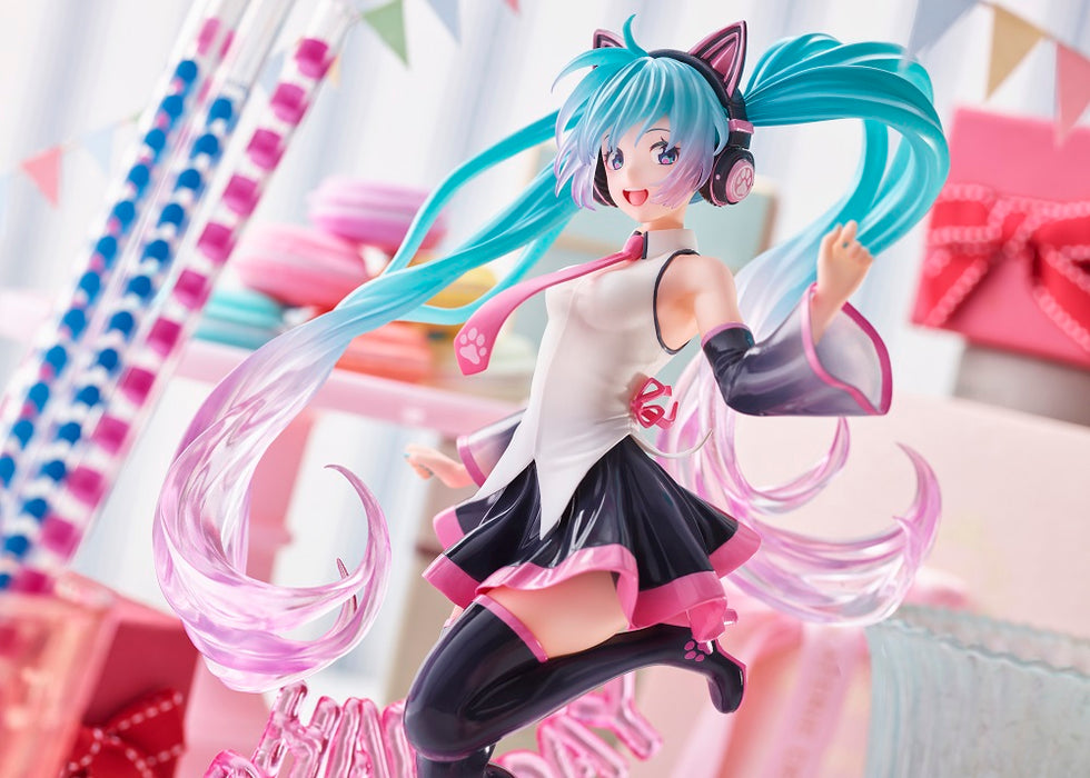 TAITO - Vocaloid Hatsune Miku Birthday 2021 Happy Cat Ver. Artist MasterPiece Figure