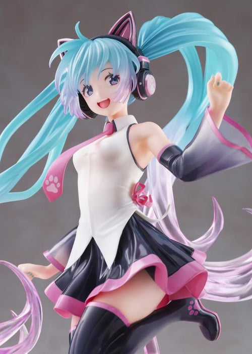 TAITO - Vocaloid Hatsune Miku Birthday 2021 Happy Cat Ver. Artist MasterPiece Figure