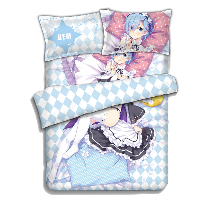 Re: Zero - Anime 4pc Duvet Bedding Set