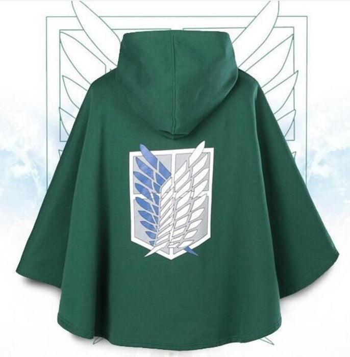 Attack on Titan Scouting Legion Cloak Cape Cosplay Shingeki no Kyojin