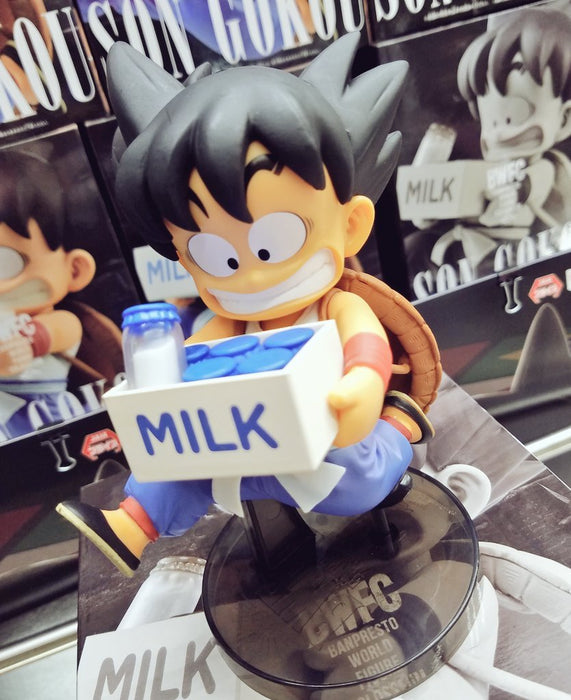 BWCF Dragon Ball Son Gokou Milk Prize Figure