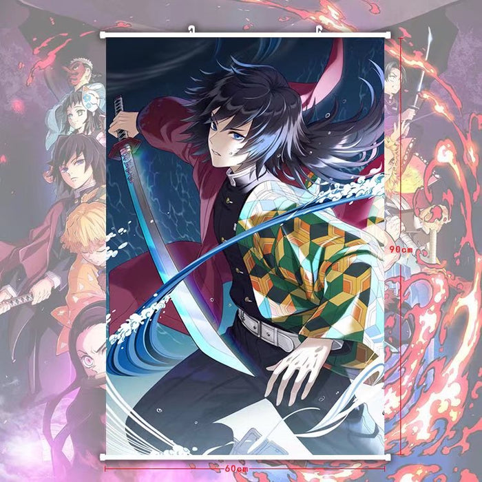 PREMIUM WALL SCROLL - DEMON SLAYER Giyu